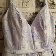 LAVENDER A LINE GOWN