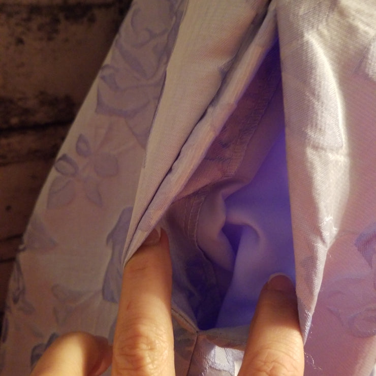 LAVENDER A LINE GOWN