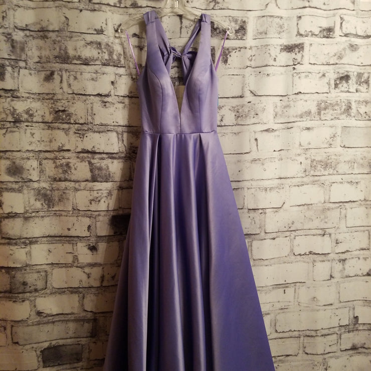 LAVENDER A LINE GOWN