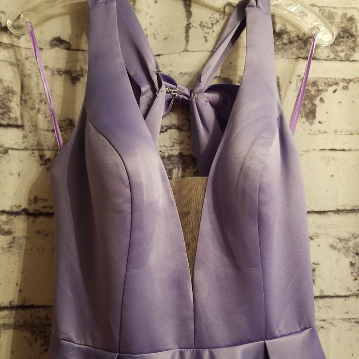 LAVENDER A LINE GOWN