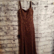 BRONZE LONG EVENIN GOWN