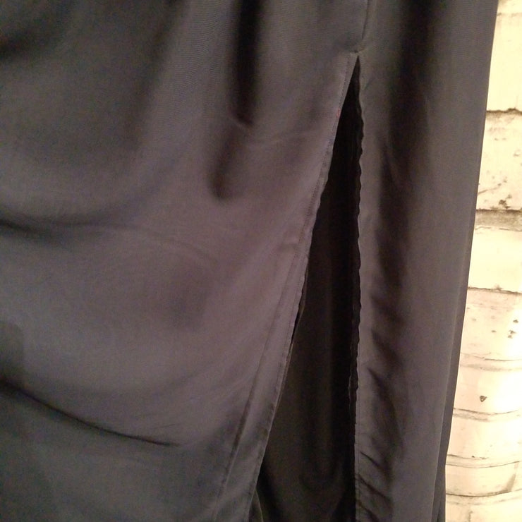 NAVY LONG EVENING GOWN