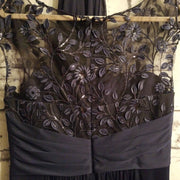 NAVY LONG EVENING GOWN (NEW)