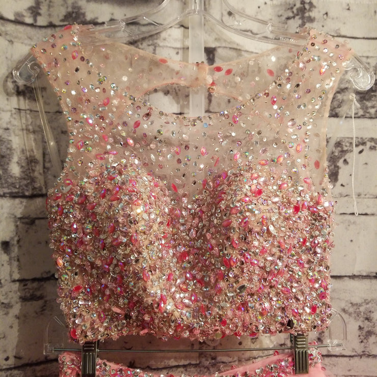 PINK 2 PC. PRINCESS GOWN (NEW)