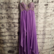 LAVENDER LONG EVENING GOWN