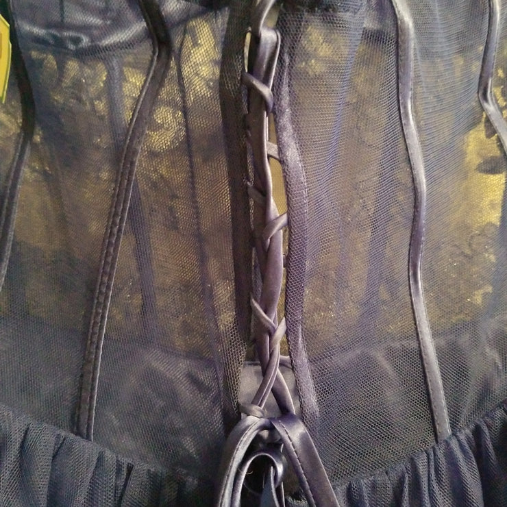 ROYAL BLUE SHORT POOFY DRESS