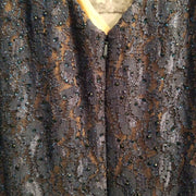 NAVY/SPARKLY LONG DRESS (NEW)