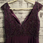 PURPLE LONG GOWN (NEW)
