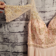 PINK LONG EVENING GOWN (NEW)