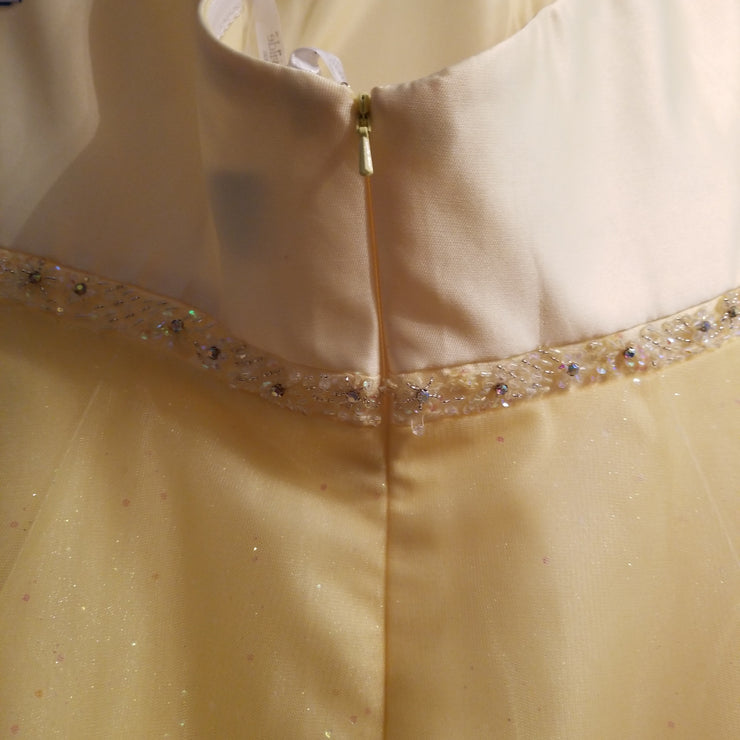 YELLOW A LINE GOWN (NEW)