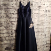 NAVY A LINE GOWN (NEW)
