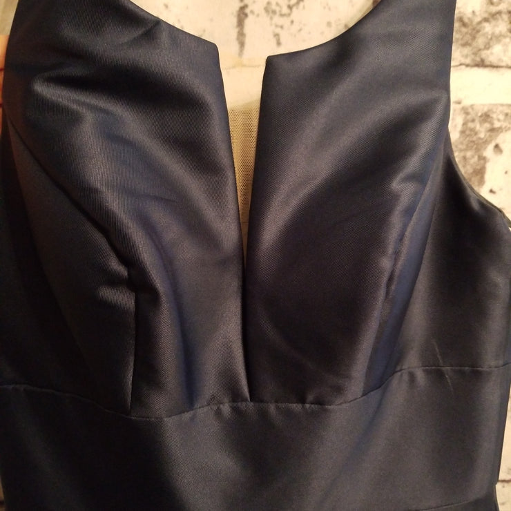 NAVY A LINE GOWN (NEW)