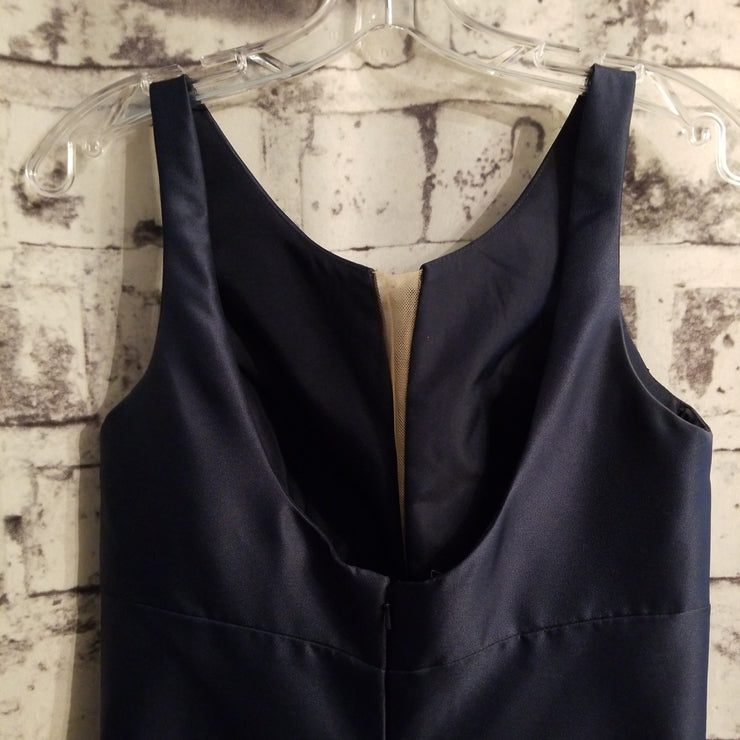 NAVY A LINE GOWN (NEW)