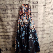 FLORAL A-LINE GOWN