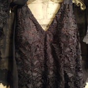 NAVY/FLORAL LONG GOWN