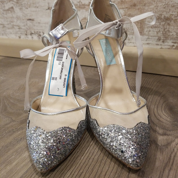 SILVER SPARKLE SHOE