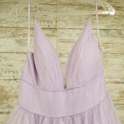 LAVENDER A LINE GOWN