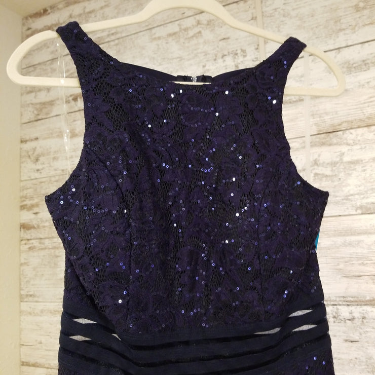 NAVY SHORT DRESS (NEW)