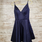 NAVY SHORT DRESS (NEW)