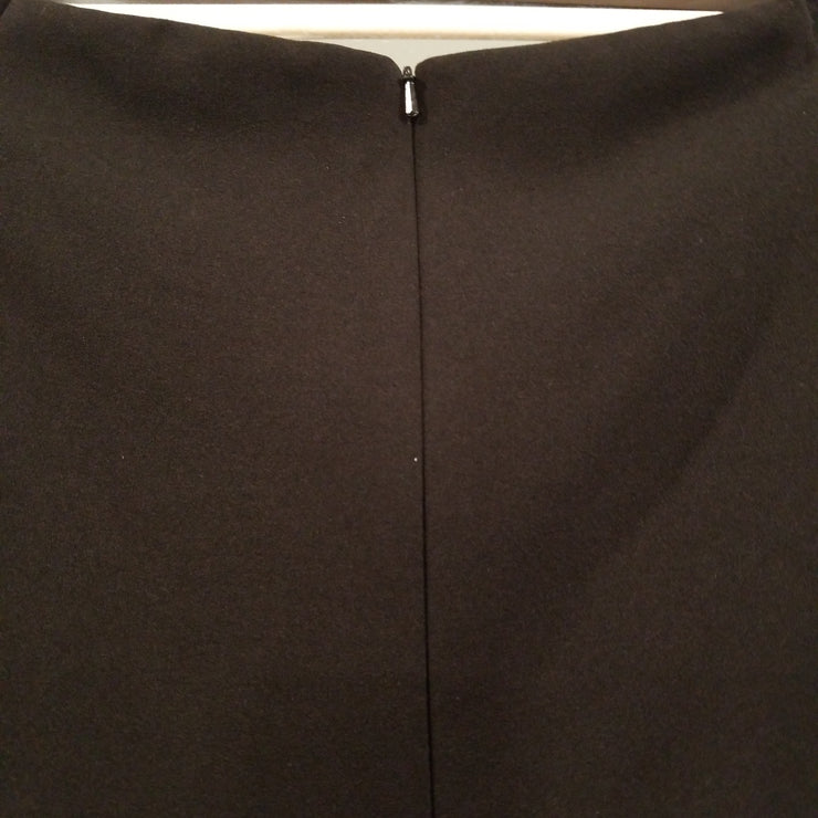 BLACK/FLORAL SHORT DRESS