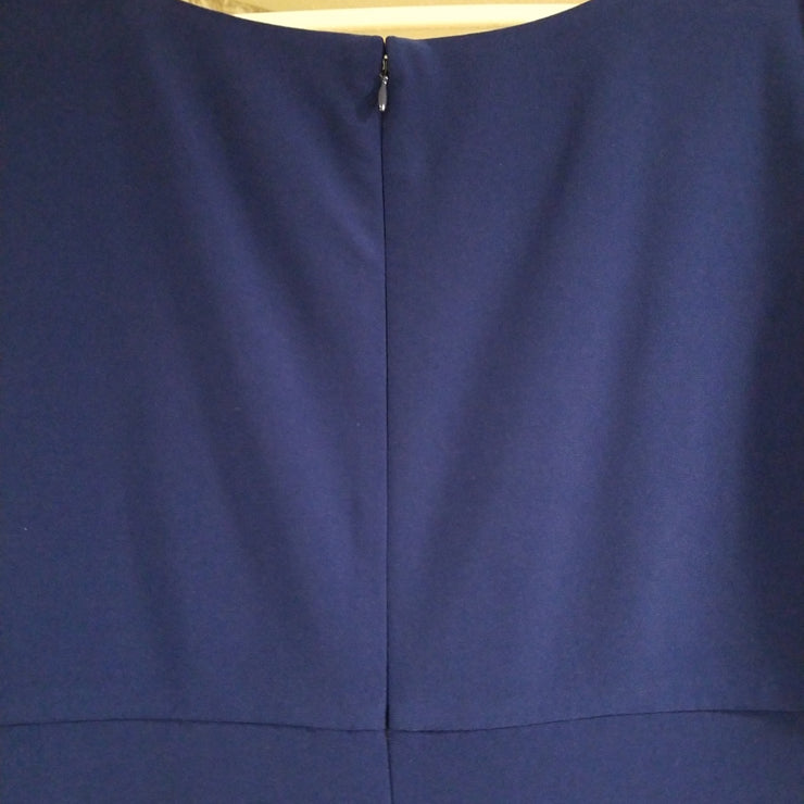 ROYAL BLUE LONG EVENING GOWN