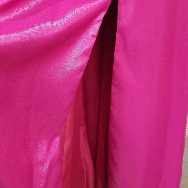 PINK A LINE GOWN