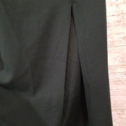 GREEN LONG EVENING GOWN