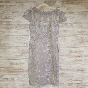 SILVER SHORT DRESS (NEW) $348