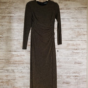 BLACK/GOLD LONG  (NEW) $298