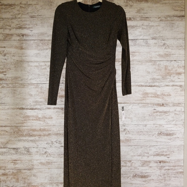 BLACK/GOLD LONG  (NEW) $298