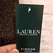 BLACK/GOLD LONG  (NEW) $298