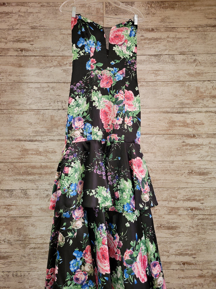 FLORAL MERMAID GOWN