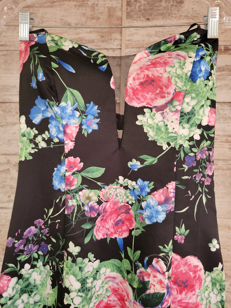 FLORAL MERMAID GOWN