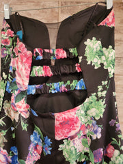 FLORAL MERMAID GOWN