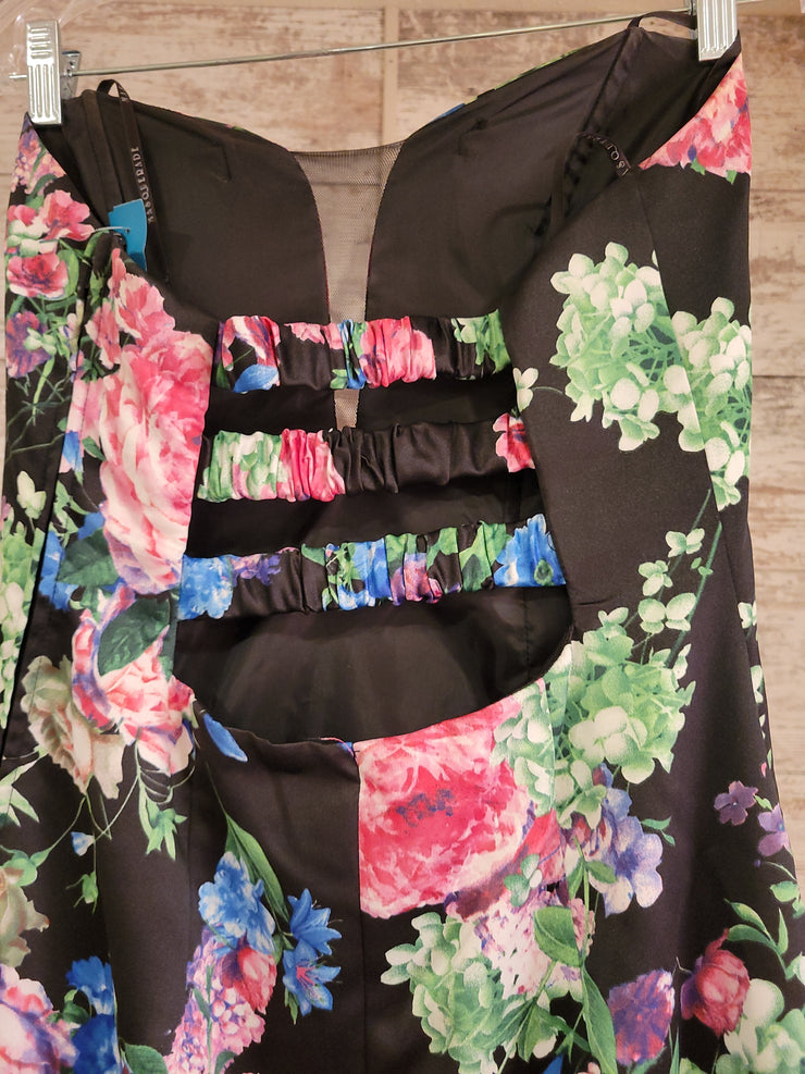 FLORAL MERMAID GOWN