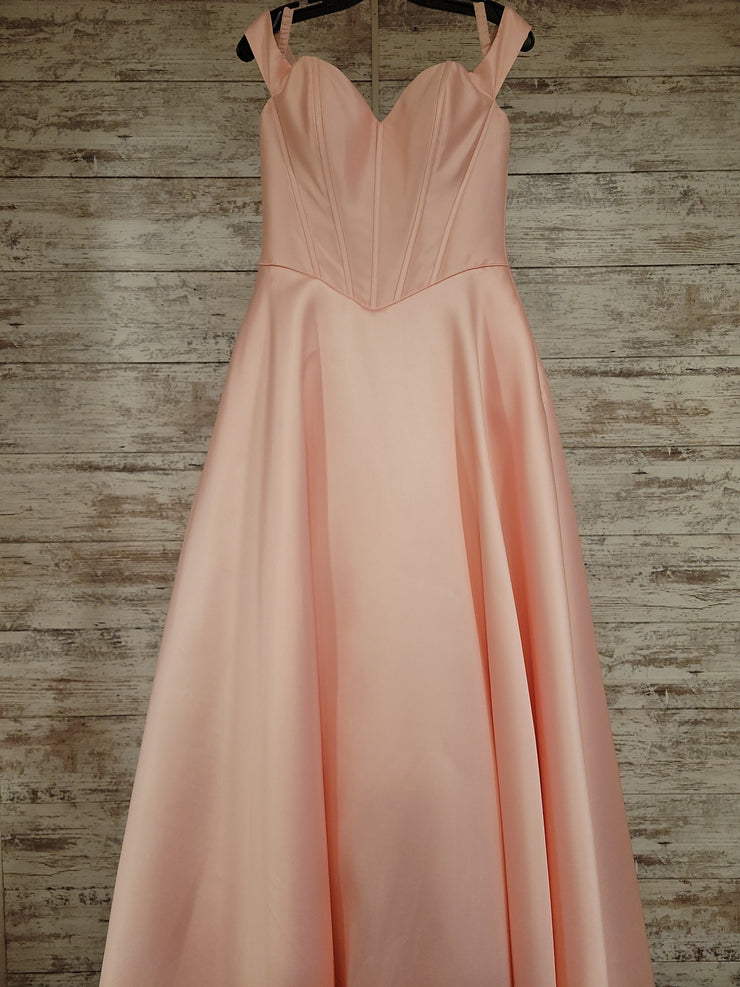 PINK A LINE GOWN (NEW)