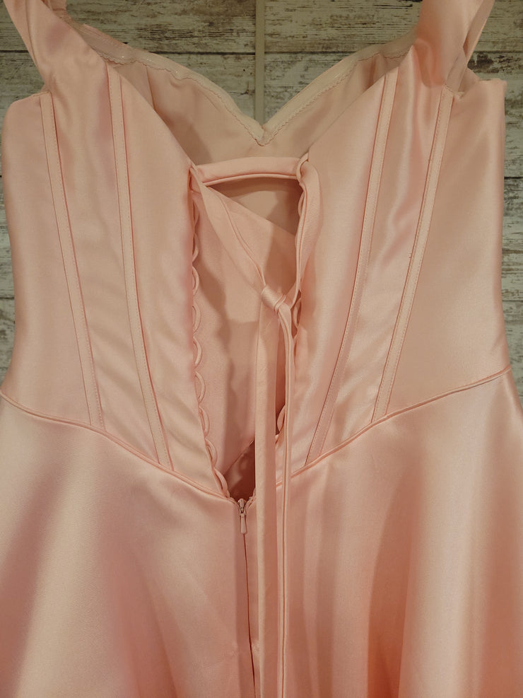 PINK A LINE GOWN (NEW)