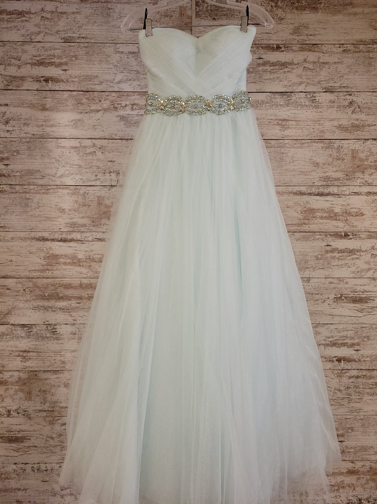 GREEN PRINCESS GOWN