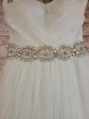 GREEN PRINCESS GOWN