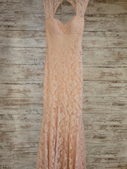 PEACH MERMAID GOWN (NEW)