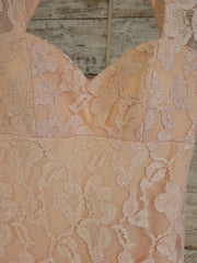 PEACH MERMAID GOWN (NEW)