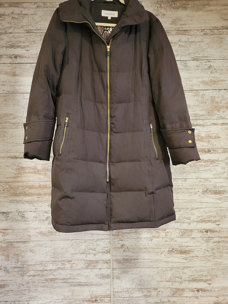 BROWN DOWN FILLED COAT