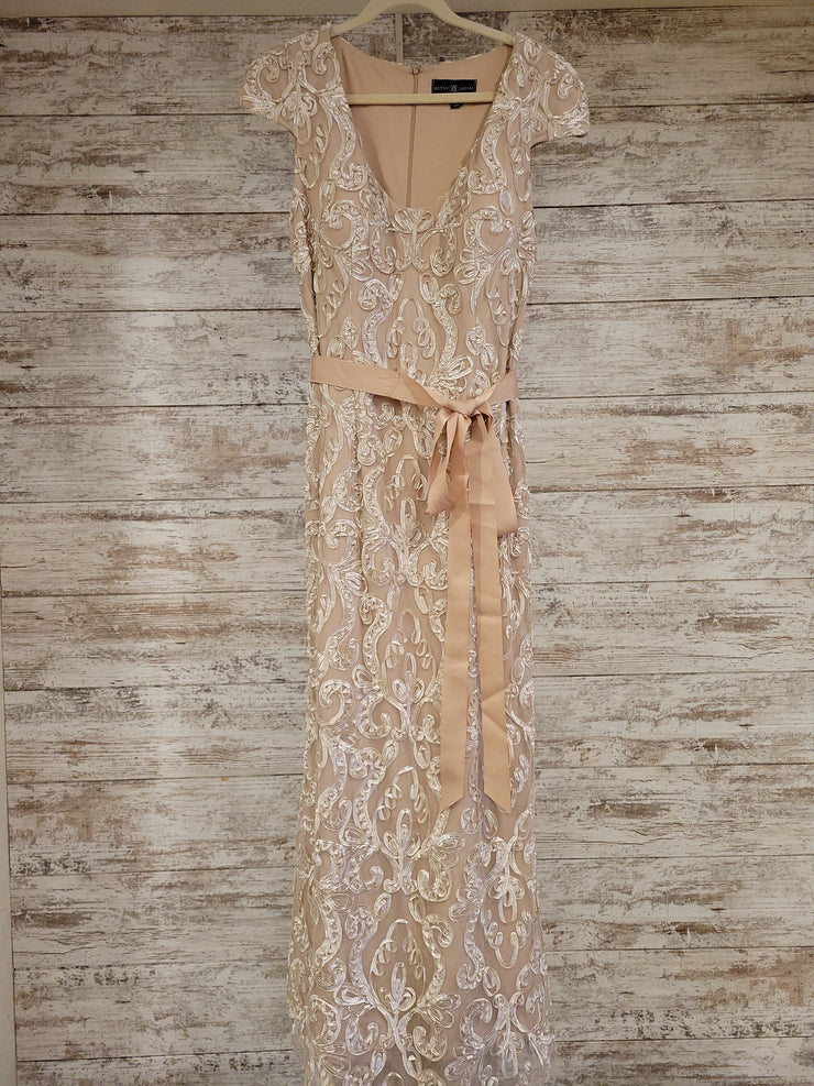 TAN/IVORY LONG DRESS