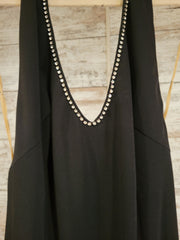 BLACK LONG EVENING GOWN