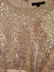 BLUSH SEQUIN SHORT DRESS (NEW)