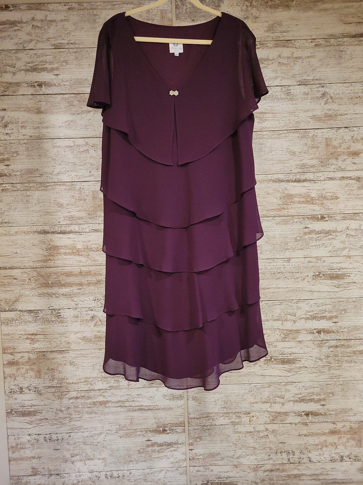 PURPLE SHORT DRESS