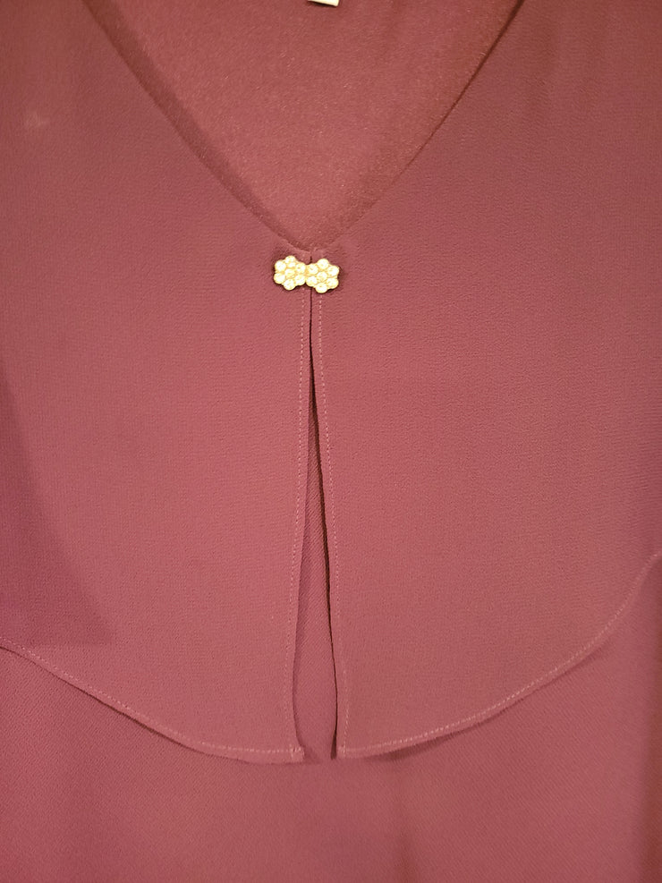 PURPLE SHORT DRESS