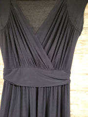 NAVY LONG EVENING GOWN