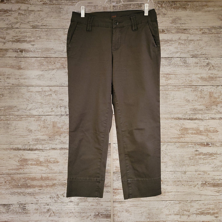 GREEN CROP PANTS - RETAIL $78