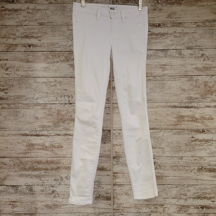 WHITE DENIM JEANS-RETAIL $199